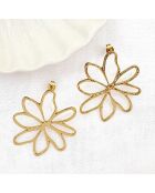 Boucles d'oreilles Eventid dorées