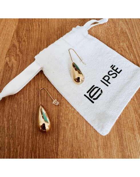 Boucles d'oreilles Nyra dorées