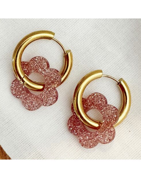 Boucles d'oreilles Velluto beiges