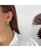 Boucles d'oreilles Velluto vertes