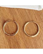 Boucles d'oreilles petites Indira dorées