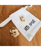 Boucles d'oreilles Haze beiges
