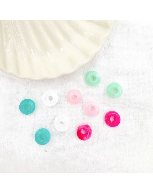 Boucles d'oreilles Lone vertes