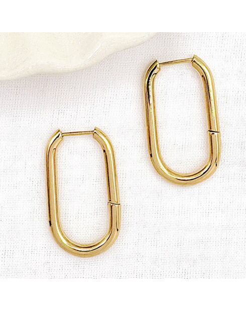 Boucles d'oreilles Light dorées