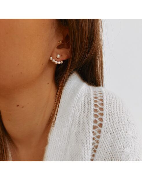 Boucles d'oreilles Camille dorées