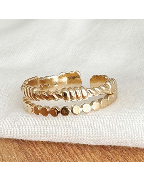 Bague Nacara dorées