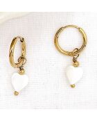 Boucles d'oreilles Lull dorées
