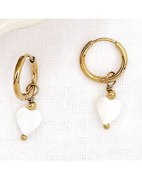 Boucles d'oreilles Lull dorées