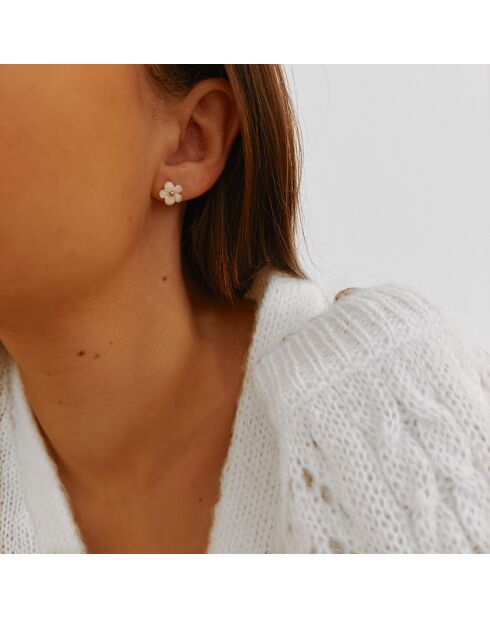 Boucles d'oreilles Zoe dorées