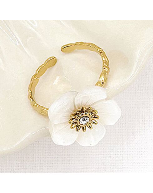 Bague Ocean dorée