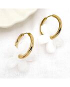 Boucles d'oreilles Mandarino dorées