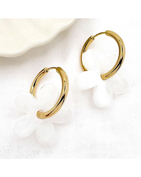 Boucles d'oreilles Mandarino dorées