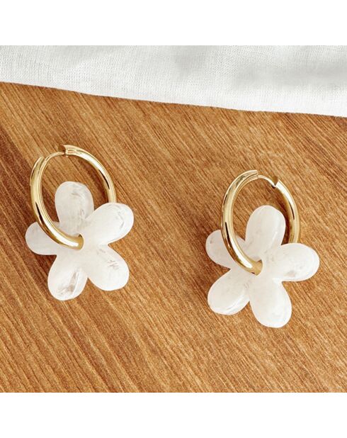 Boucles d'oreilles Mandarino dorées