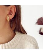 Boucles d'oreilles Luna dorées