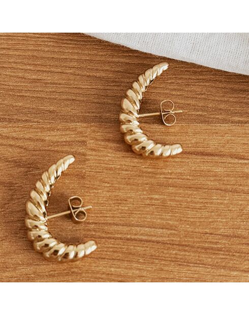 Boucles d'oreilles Julia dorées