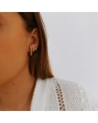 Boucles d'oreilles Julia dorées