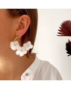 Boucles d'oreilles Gleam dorées