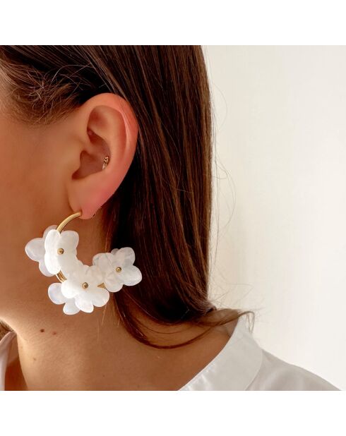 Boucles d'oreilles Gleam dorées