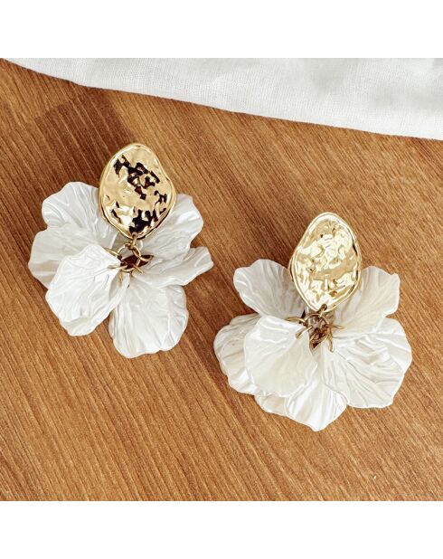 Boucles d'oreilles Maraschino dorées
