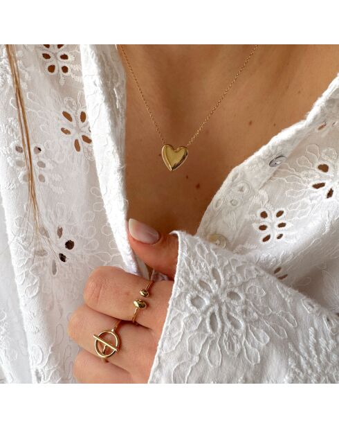 Collier Rhea doré