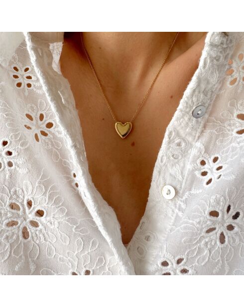 Collier Rhea doré