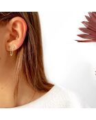 Boucles d'oreilles Juliette dorées