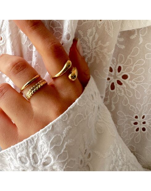 Bague Astra dorée