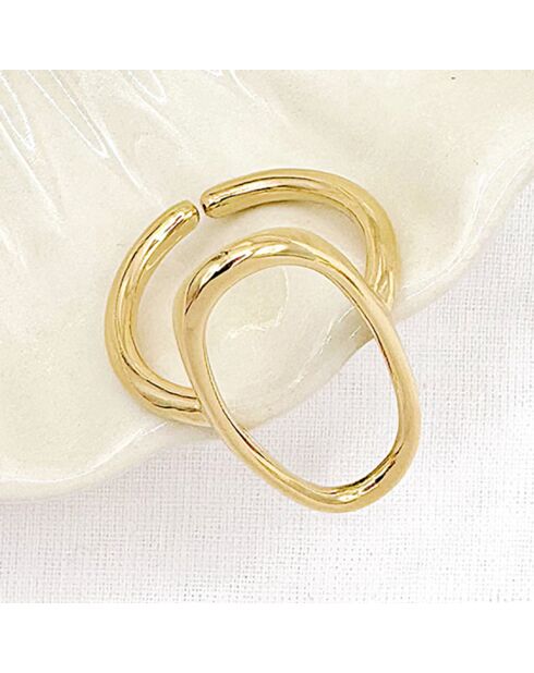 Bague Cloud dorée