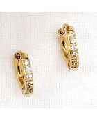 Boucles d'oreilles Mellow blanches