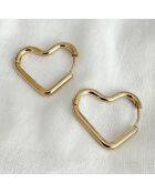 Boucles d'oreilles Melina dorées