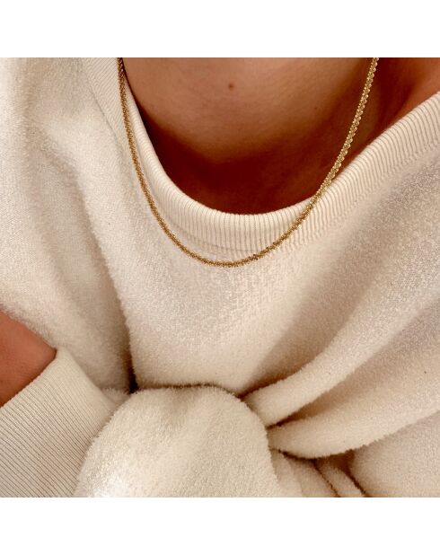 Collier Salome doré