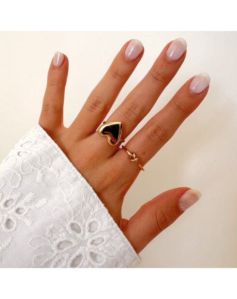 Bague Calla dorée