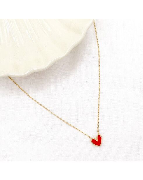 Collier Neroli rouge