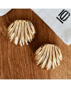 Boucles d'oreilles Eira dorées