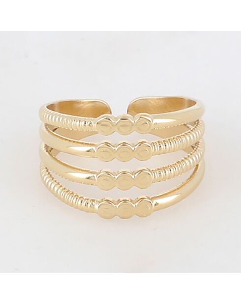 Bague Petalo dorée