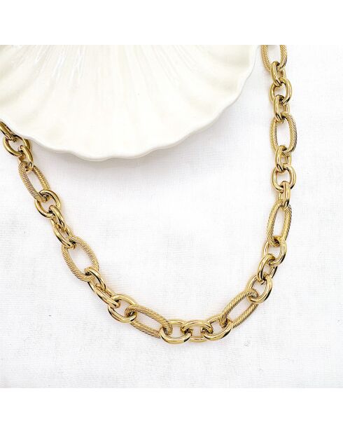 Collier Stella doré