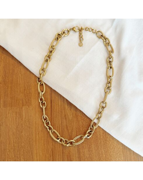 Collier Stella doré