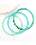 3 Bracelets Season turquoise