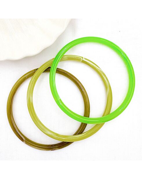 3 Bracelets Season kaki