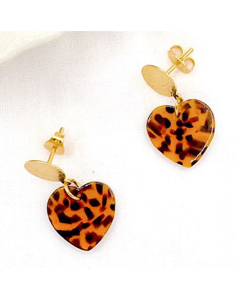 Boucles d'oreilles Sol dorées