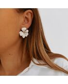 Boucles d'oreilles Nour dorées
