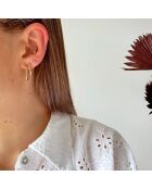 Boucles d'oreilles petites Linger dorées