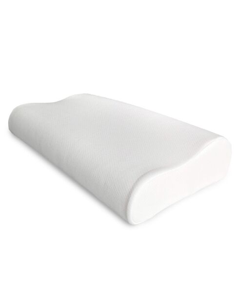 Oreiller Ergonomique  Vague blanc - 60x40 cm