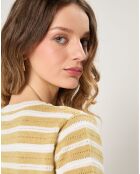 Pull manches courtes Louise vert