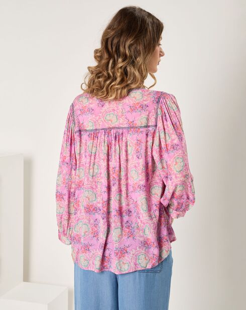 Top Paulette rose