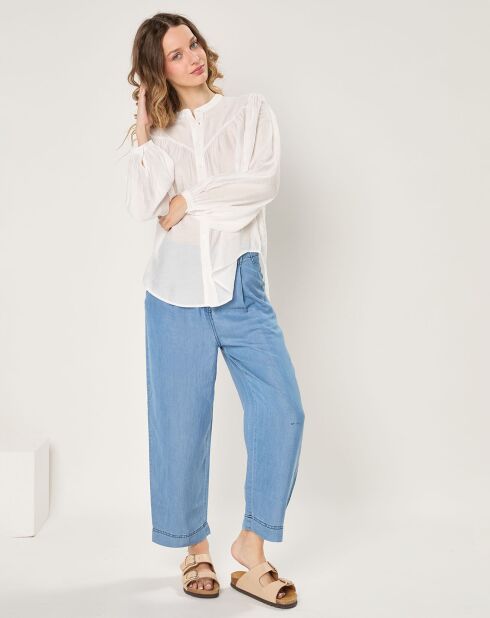 Top Olivia écru