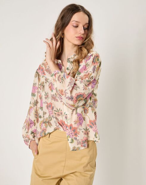 Ecrufarbenes Oberteil Eva