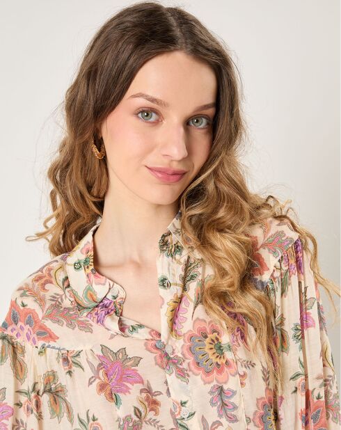 Ecrufarbenes Oberteil Eva