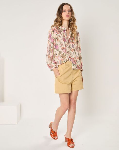 Ecrufarbenes Oberteil Eva