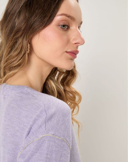 Pull Manon violet